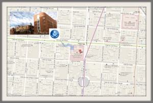 Plano del Hospital Nuestra Señora del Rosario