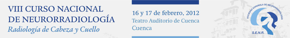 La Sociedad Española de Neuroradiologia -SENR- organiza el VIII curso de Neuroradiologia