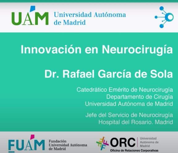 El doctor garcía de sola entrevistado por la Fundación de la UAM
