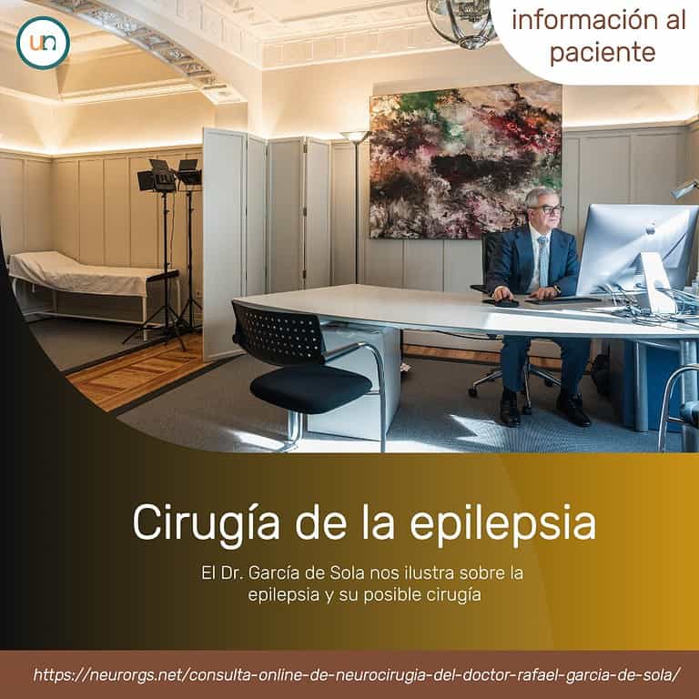 El Dr. Rafael García de Sola nos diserta sobre la cirugía de la epilpsia