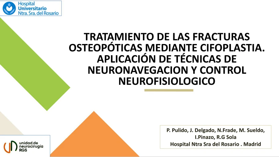 Comunicación Congreso Neuroraquis 2025-FRACTURAS OSTEOPÓTICAS MEDIANTE CIFOPLASTIA