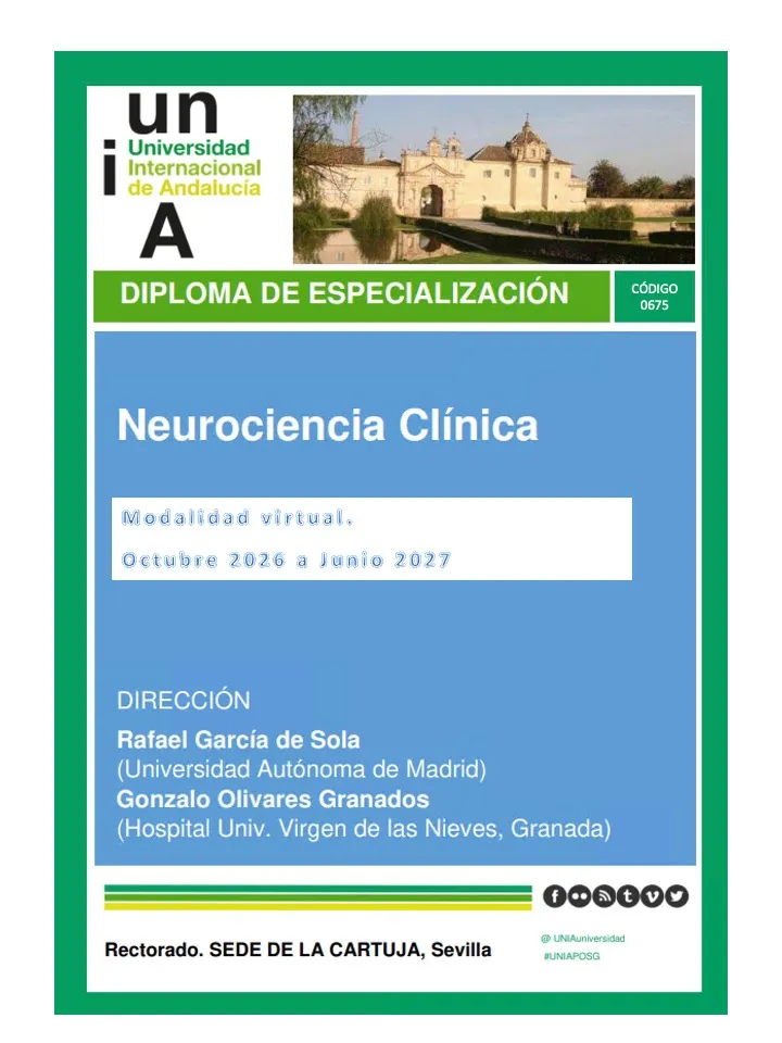 Diploma en Neurociencias UNIA 2026
