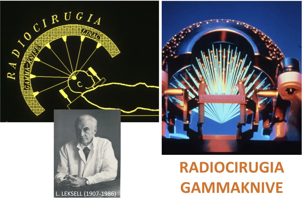 Figura 15.- Sistema de radiocirugía Gamma Knife, empleado para realizar lesiones terapéuticas sin apertura del cráneo